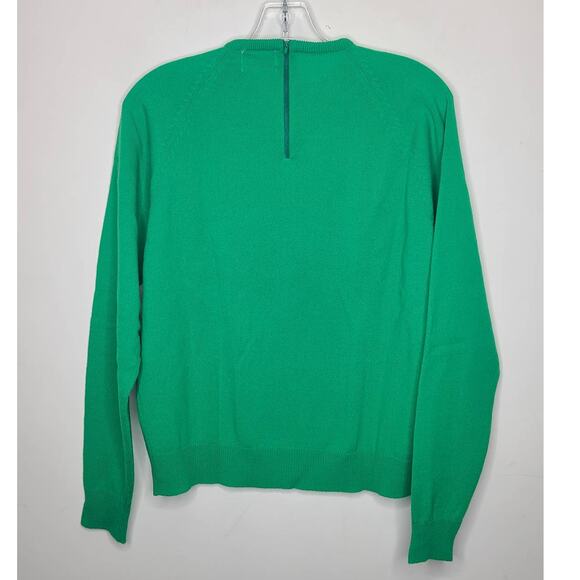 Vtg Ellen Gale green sweater - size 40 - see measurements - Picture 3 of 4